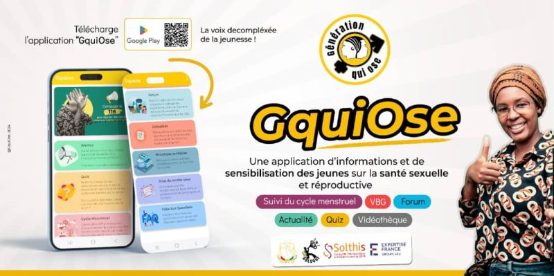Lancement de l’application Gqui Ose d’Ablogui, en partenariat avec Solthis, vu par Média Guinée.com
